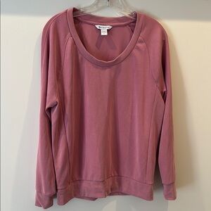 Athleta Women's Pink Long Sleeve Top